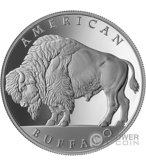 AMERICAN BUFFALO Cryptocurrency 1 Oz Silver Coin 1000 Satoshi United Crypto States 2025 — official product photograph 1