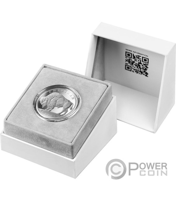 AMERICAN BUFFALO Cryptocurrency 1 Oz Silver Coin 1000 Satoshi United Crypto States 2025 — official product photograph 7