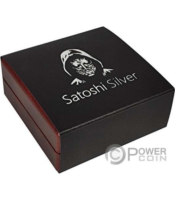 OCTOPUS Satoshi Bitcoin Silver Medal 2025 — official product photograph 6