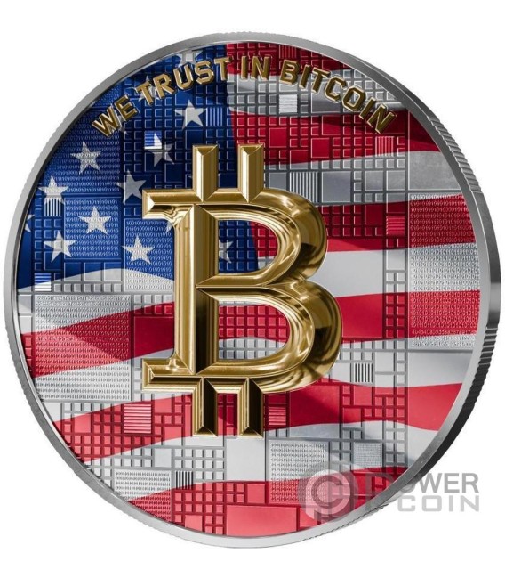 USA Bitcoin Nations Satoshi Limited Edition Silver Medal 2025 — official product photograph 1