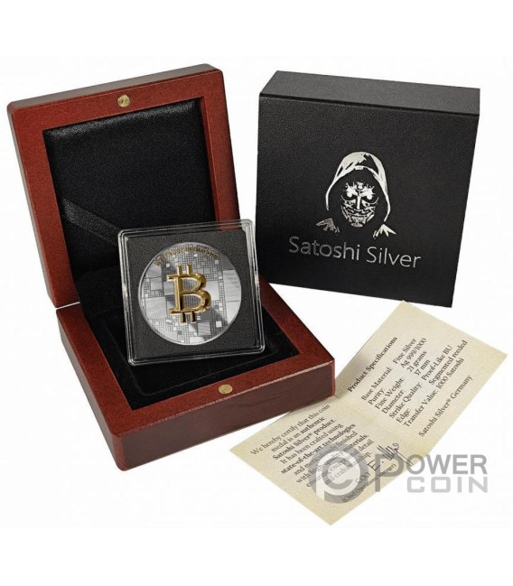 CRAB Satoshi Silver Medal 2025 — official product photograph 3