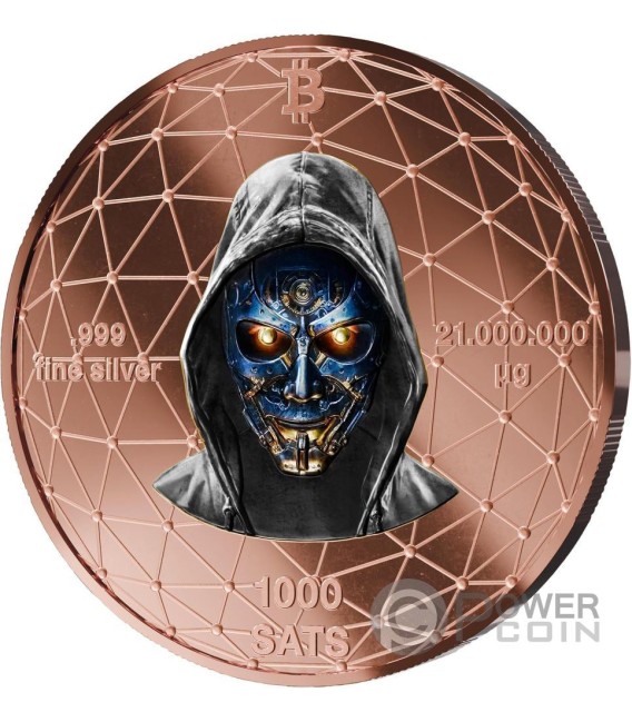 WHALE Satoshi Silver Medal 2026 — official product photograph 2