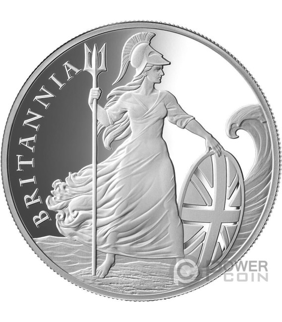 BRITANNIA Cryptocurrency 1 Oz Silver Coin 1000 Satoshi United Crypto States 2026 — official product photograph 1