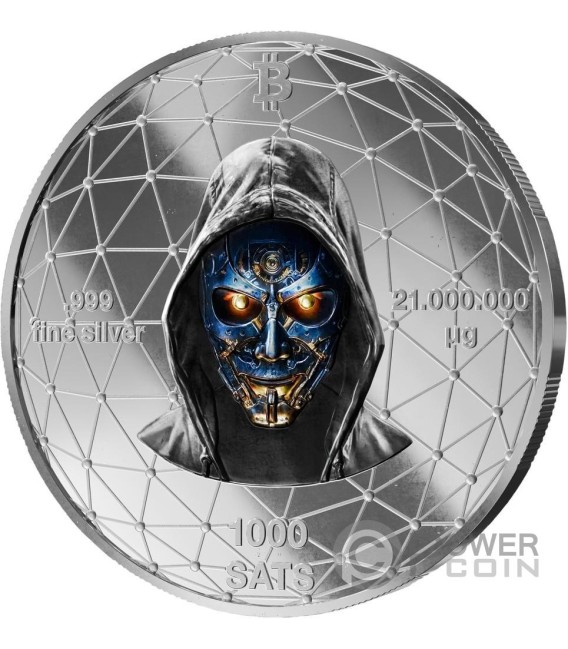 USA Bitcoin Nations Satoshi Silver Medal 2026 — official product photograph 2