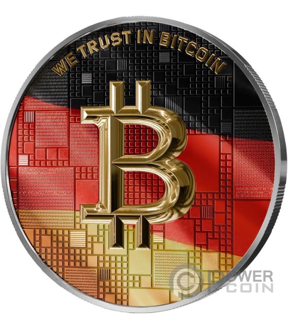 GERMANY Bitcoin Nations Satoshi Silver Medal 2026 — official product photograph 1