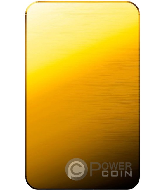 BITCOIN 1/100 Oz Gold Bar — official product photograph 2