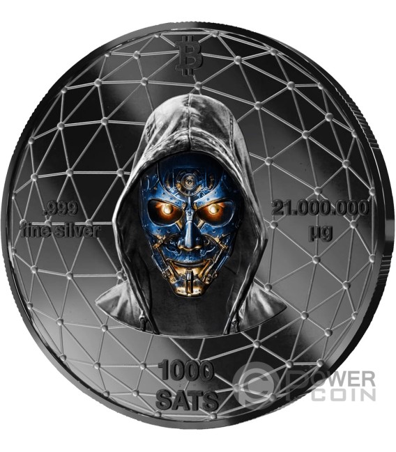 GENESIS Core Silver Medal 1000 Satoshi 2027 — official product photograph 2