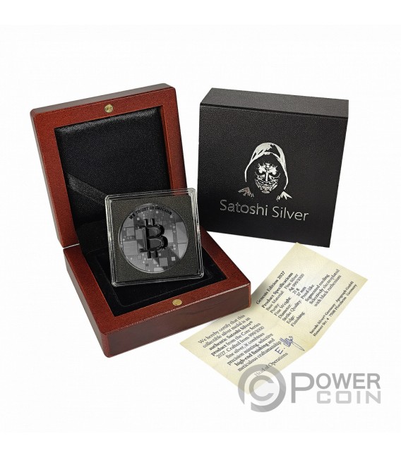GENESIS Core Silver Medal 1000 Satoshi 2027 — official product photograph 5
