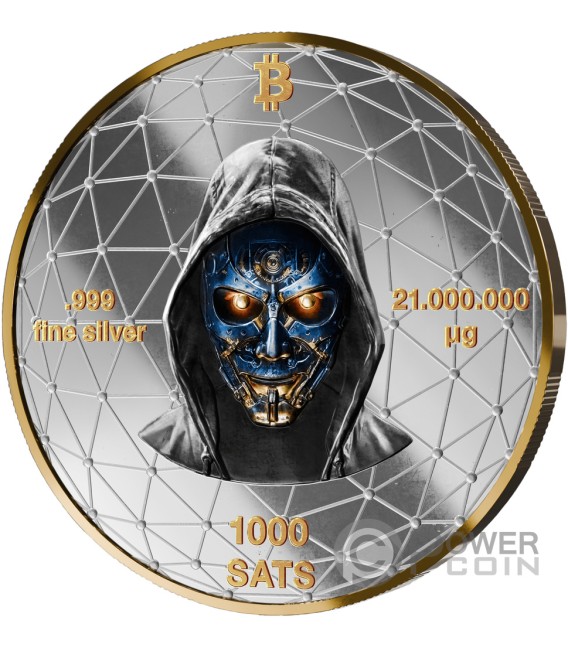 SIGNATURE Core Limited Edition Silver Medal 1000 Satoshi 2027 — official product photograph 2