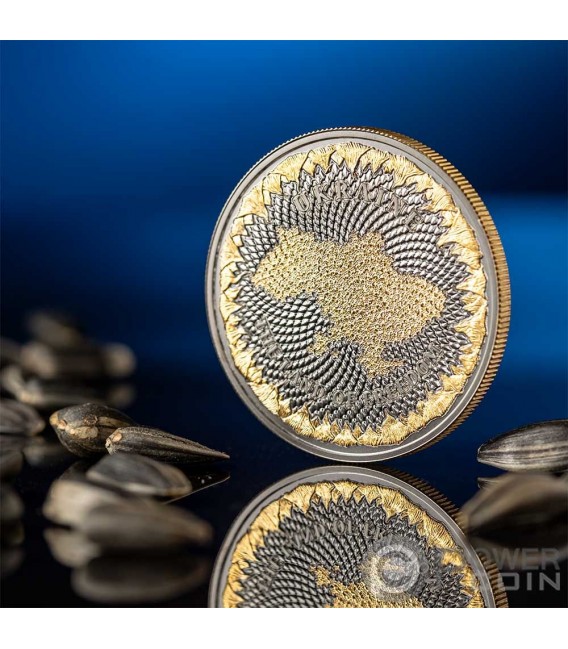 UKRAINE LAND OF FREEDOM Cryptocurrency 1 Oz Silver Coin 1000 Satoshi United Crypto States 2022 — official product photograph 3