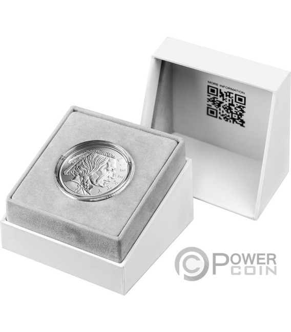 LIBERTY Indian Head Buffalo 1 Oz Silver Coin 1000 Satoshi United Crypto States 2024 — official product photograph 7