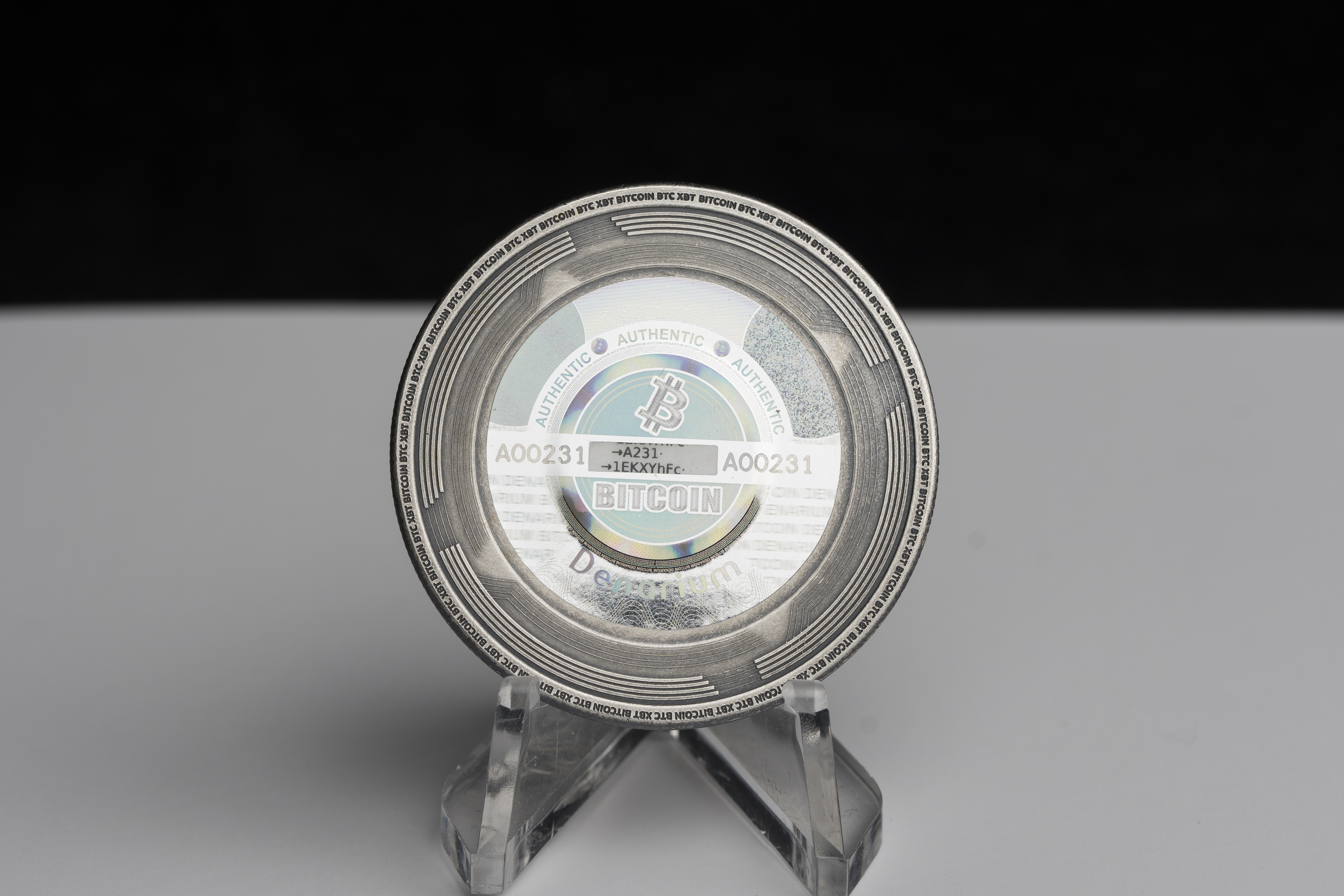 Denarium Custom Silver Antiqued Edition — Reverse · A00231 example