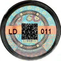 Caribbean Treasures / VIP Bitcoins Bittybit · 1/10 oz silver · 1,000 satoshi — hologram face, auction specimen