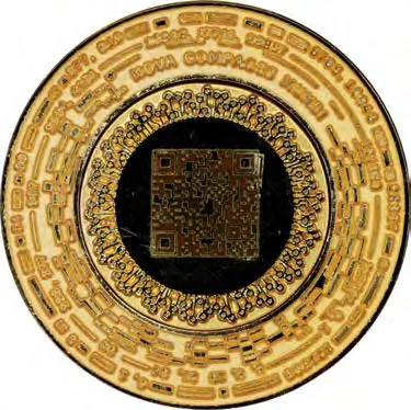 Illi Wallet 0.001 BTC · Gilt zinc — Other face · lot 3016
