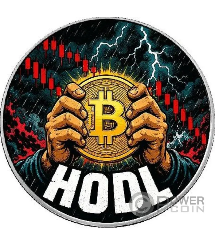 HODL Bitcoin — Bitcoin colour design